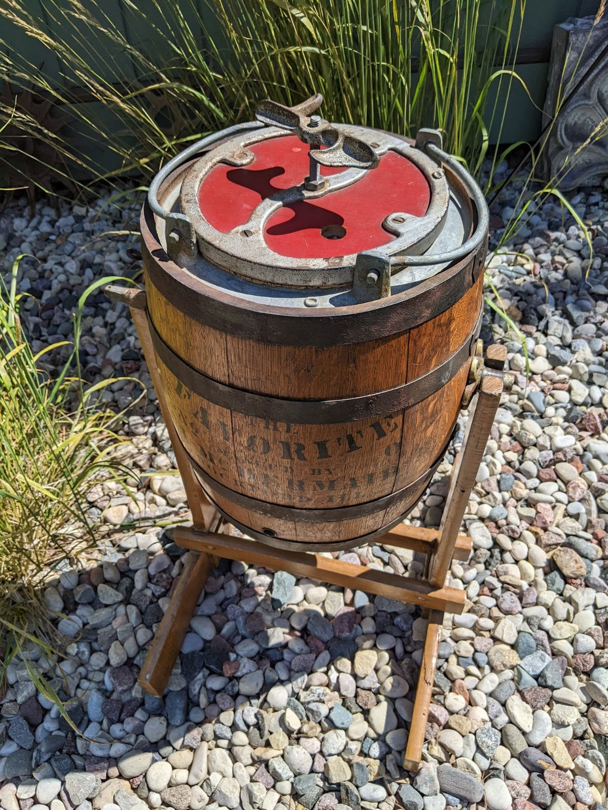 The Favorite Barrel Butter Churn Rockford, Illinios