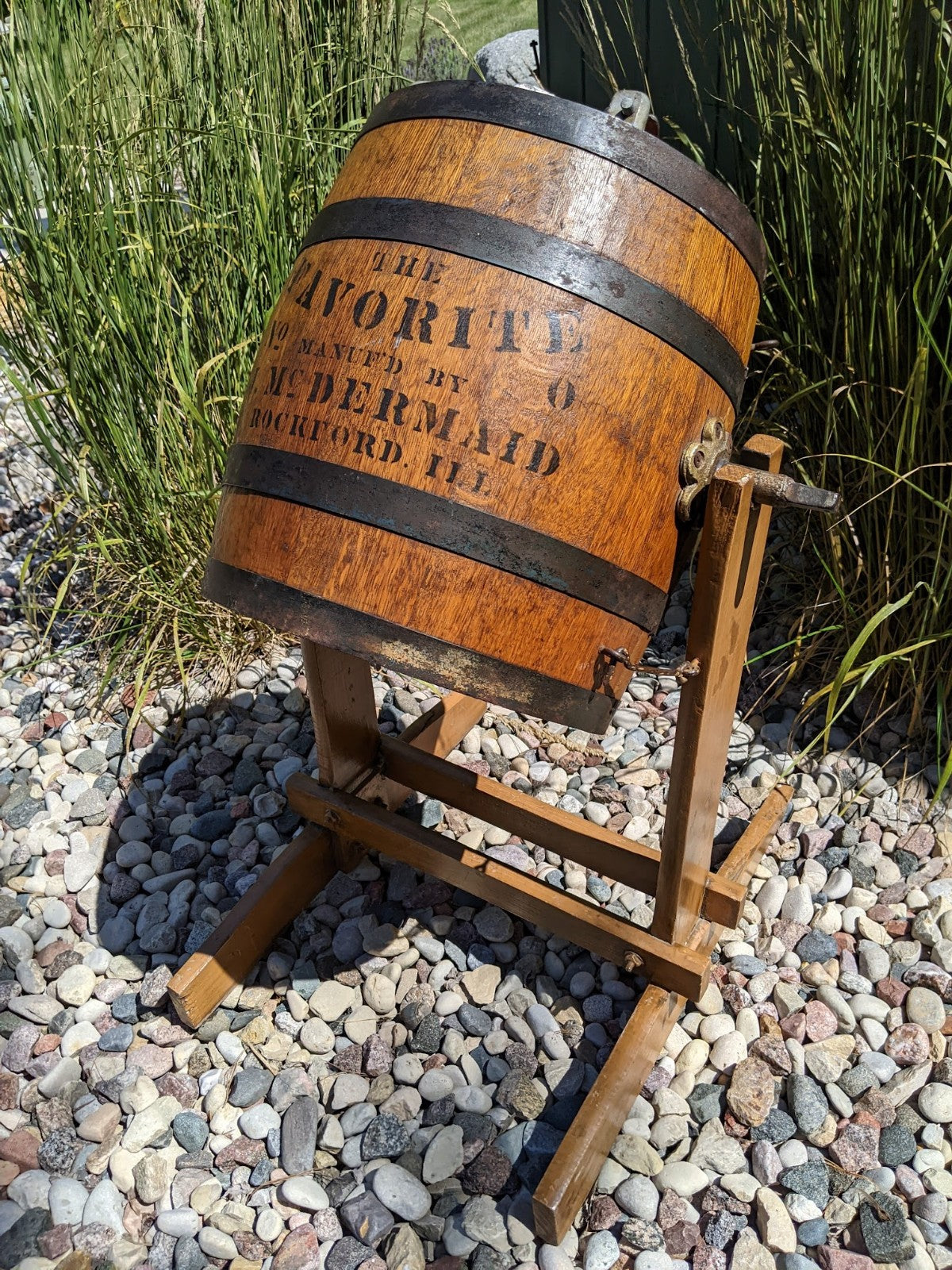 The Favorite Barrel Butter Churn Rockford, Illinios