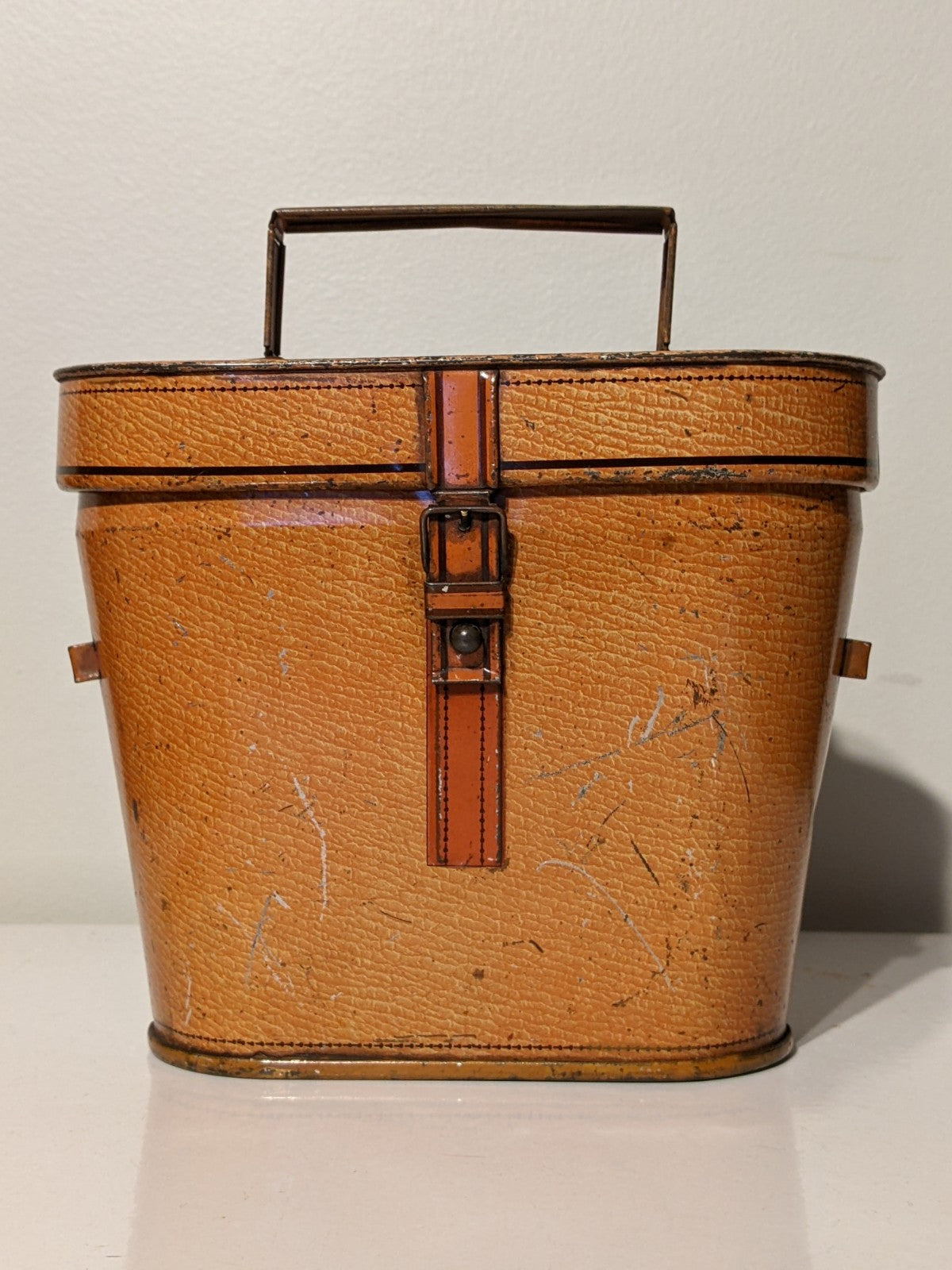Antique Huntley and Palmer Binocular Case English Biscuit Tin