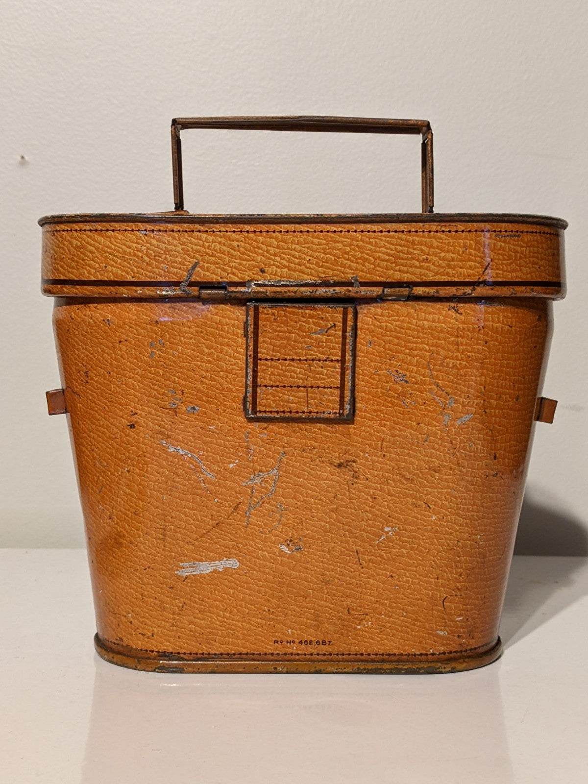 Antique Huntley and Palmer Binocular Case English Biscuit Tin