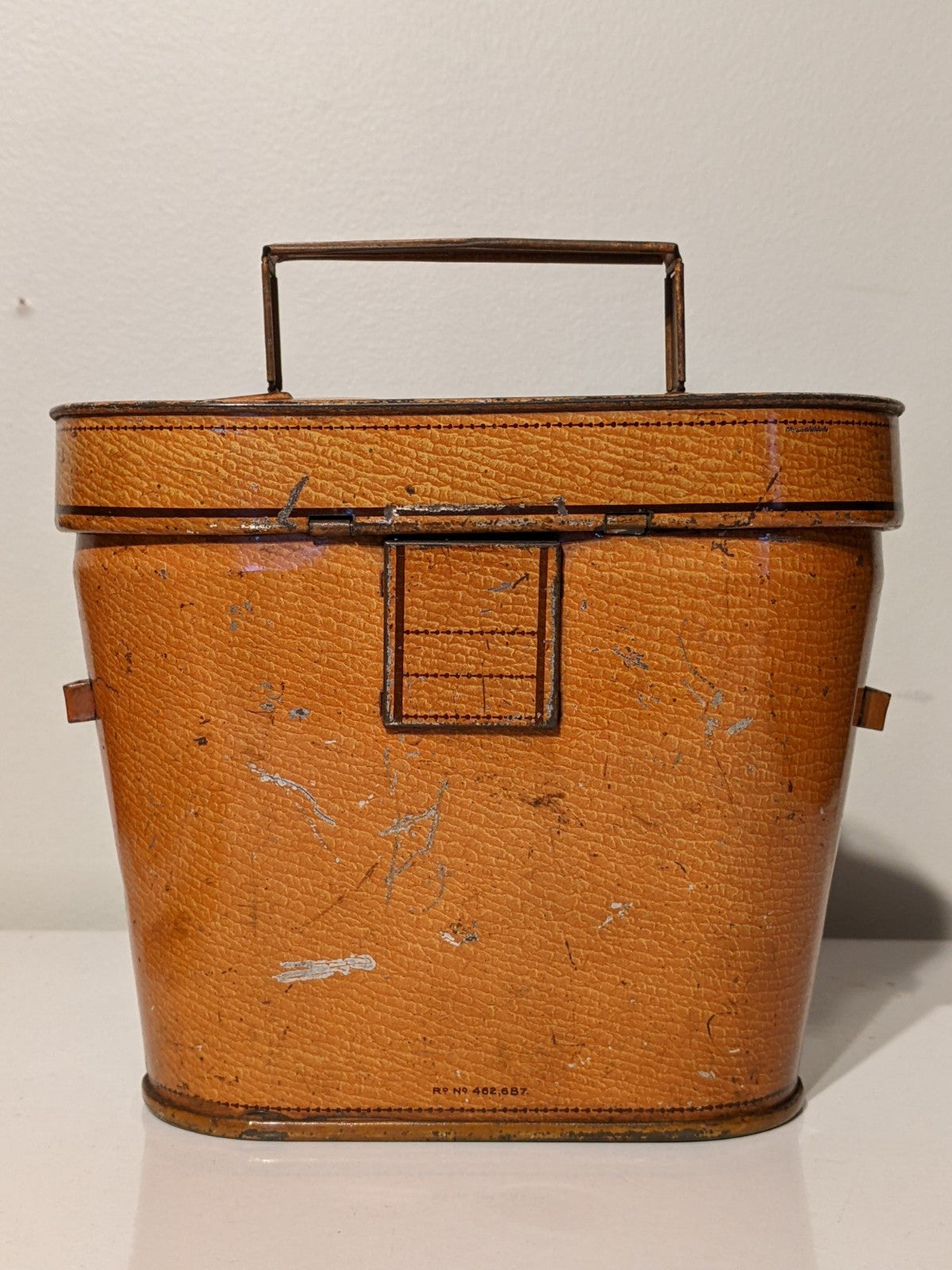 Antique Huntley and Palmer Binocular Case English Biscuit Tin