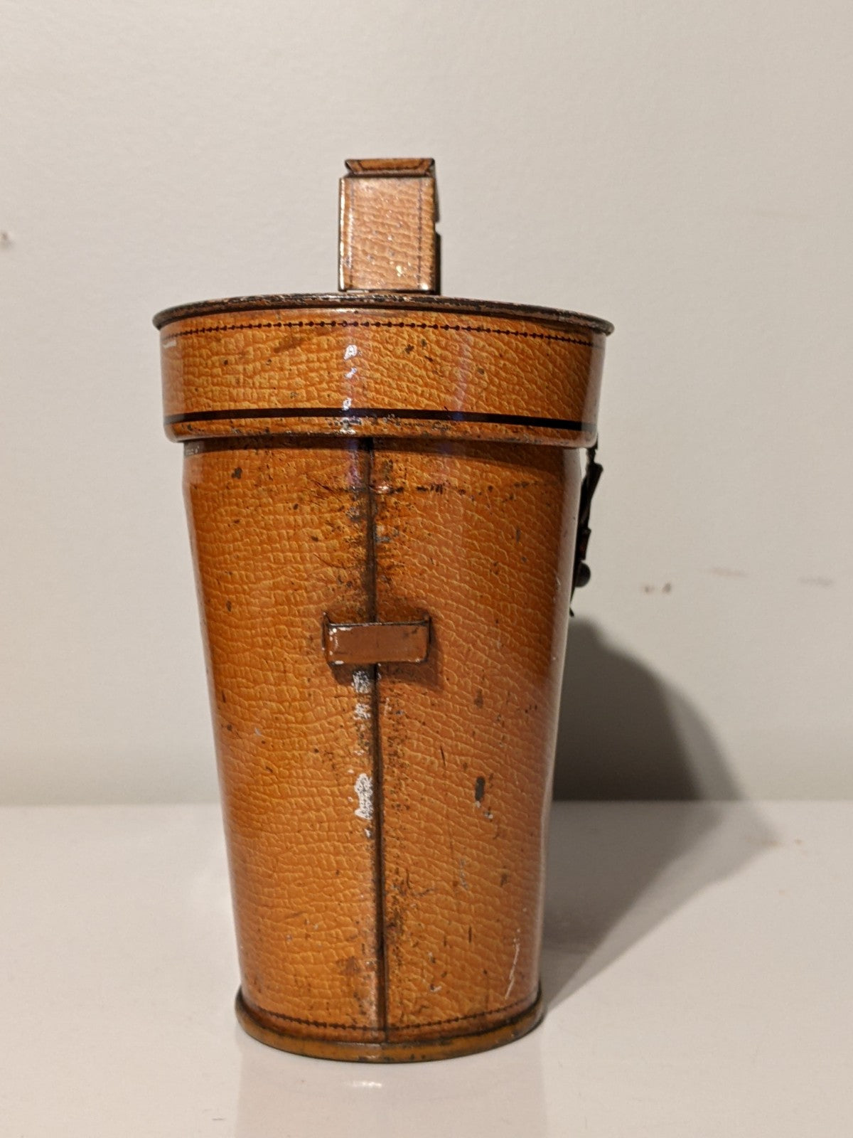 Antique Huntley and Palmer Binocular Case English Biscuit Tin