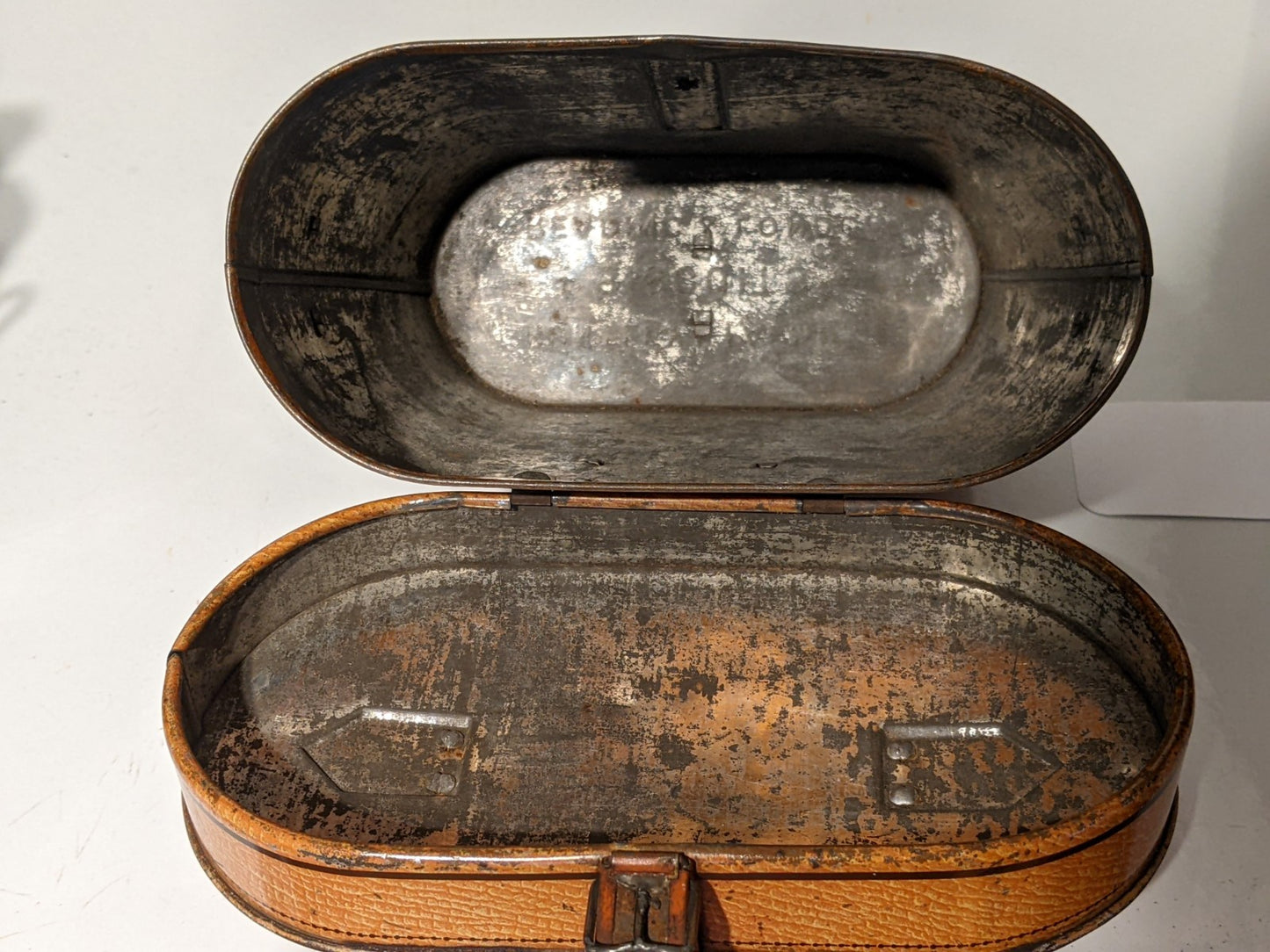 Antique Huntley and Palmer Binocular Case English Biscuit Tin