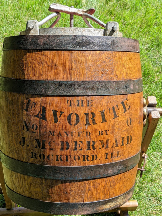 The Favorite Barrel Butter Churn Rockford, Illinios