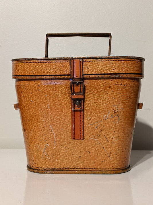 Antique Huntley and Palmer Binocular Case English Biscuit Tin